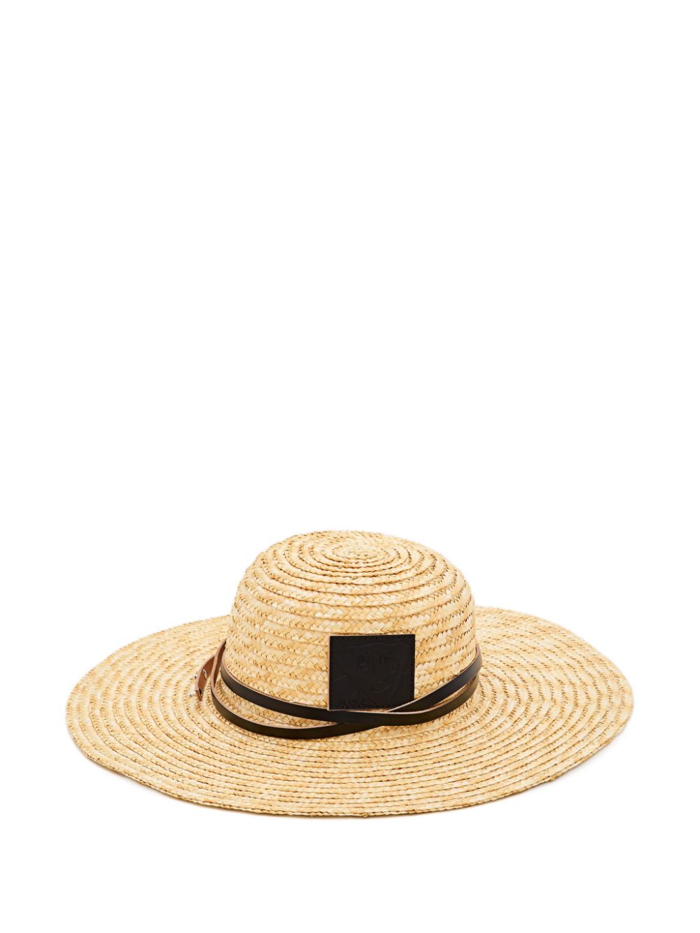 straw fedora hat