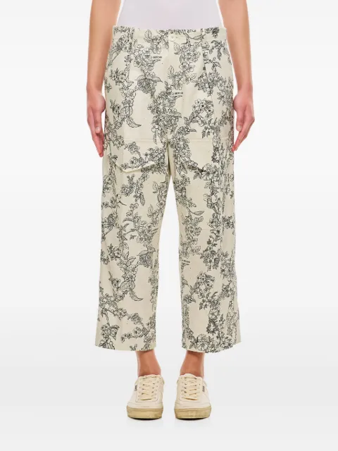 Setchu Broek met bloemenprint