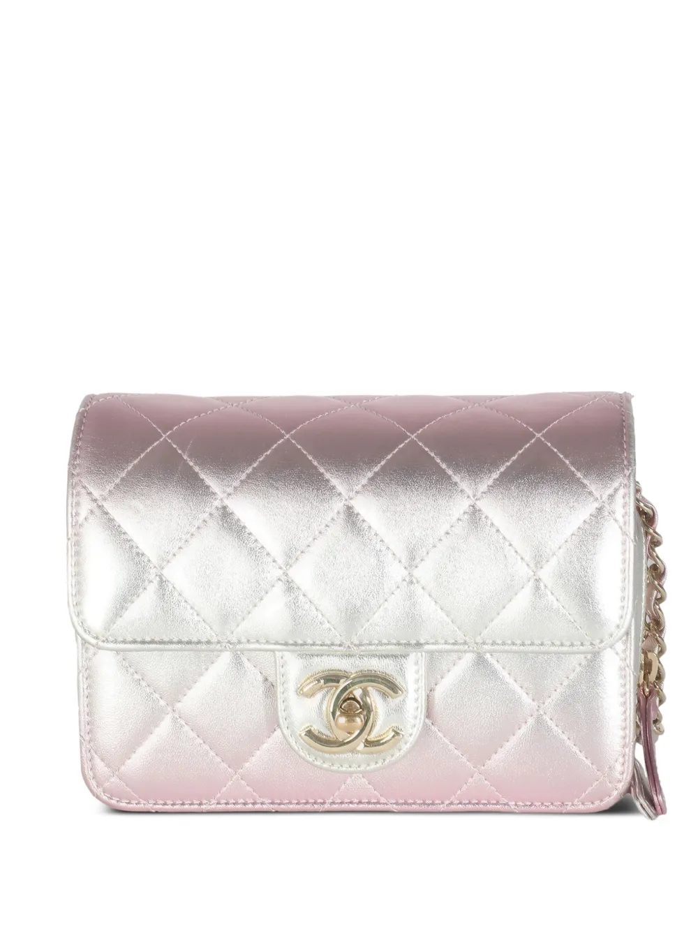 CHANEL Pre-Owned 2021-2023 Like A Wallet shoulder bag | Silver | Image 1