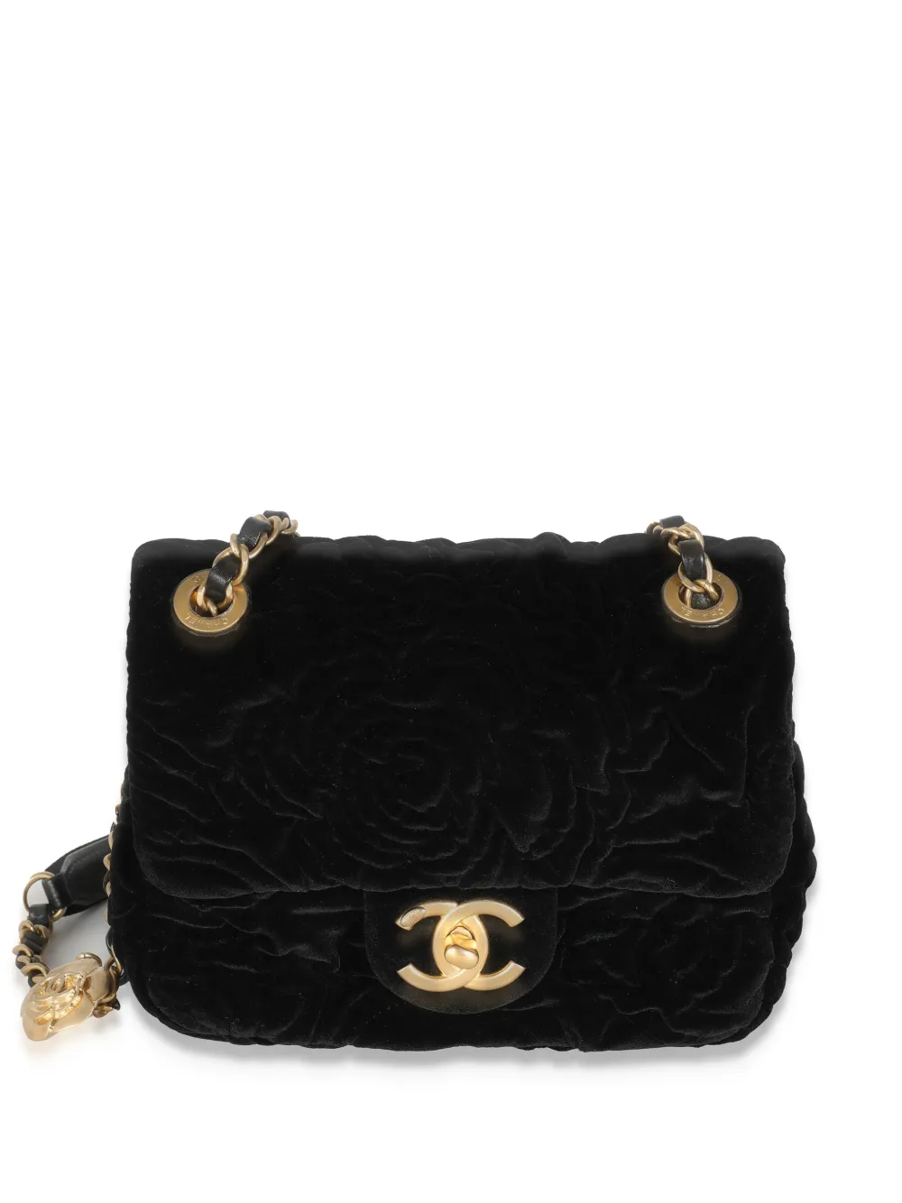 CHANEL Pre-Owned mini Square Flap shoulder bag | Black | Image 1