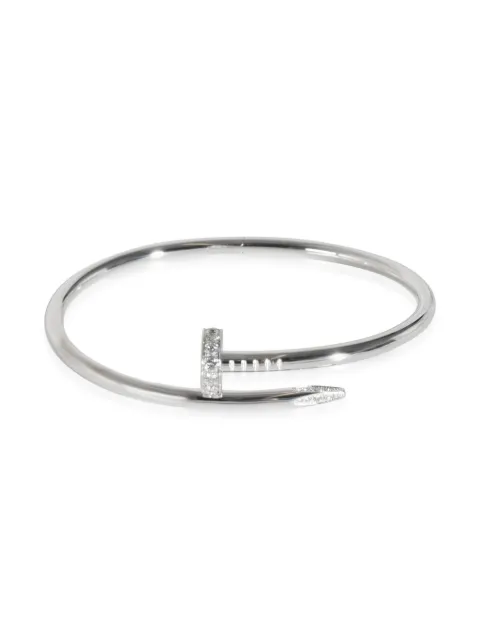 Cartier 18K white gold Juste Un Clou bracelet