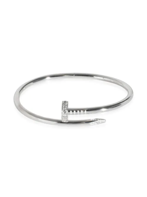 Bracelet Juste Un Clou en or blanc 18ct - Cartier - Modalova