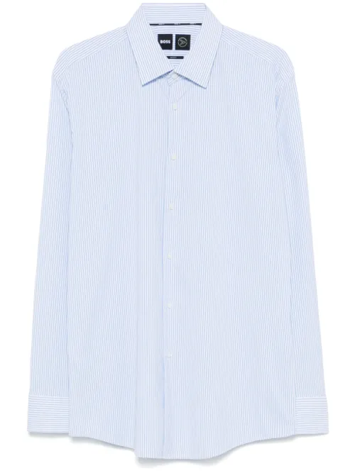 BOSS chemise à rayures - Bleu - BOSS - Modalova