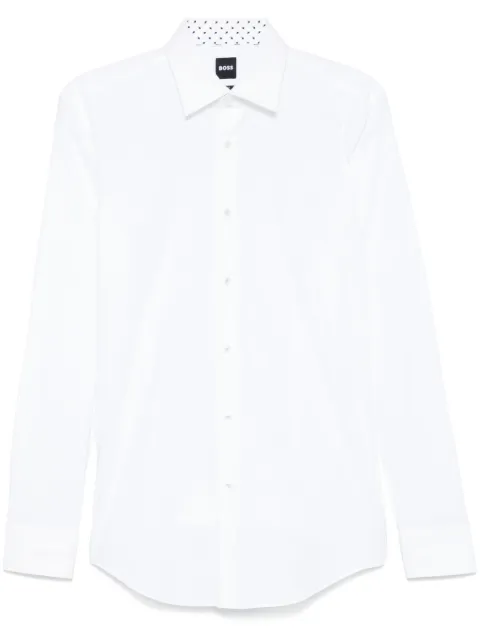 BOSS camisa de popelina