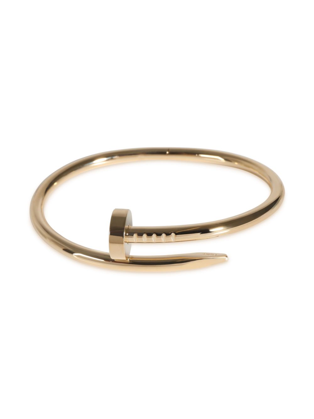 Pre-owned Cartier  18kt Yellow Gold Juste Un Clou Bracelet