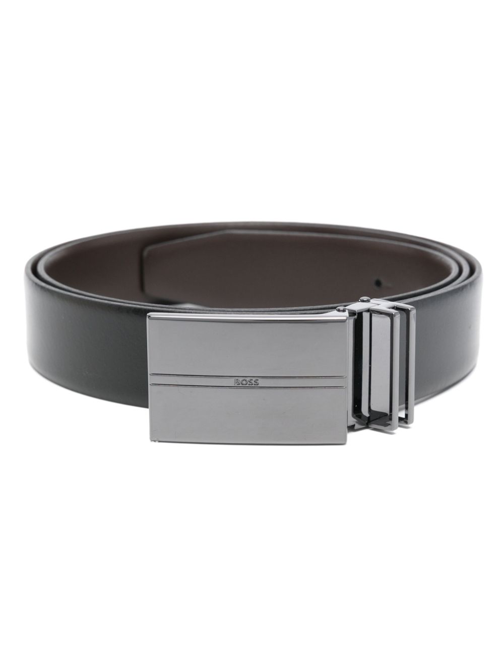 BOSS interchangeable-buckle belt - Black