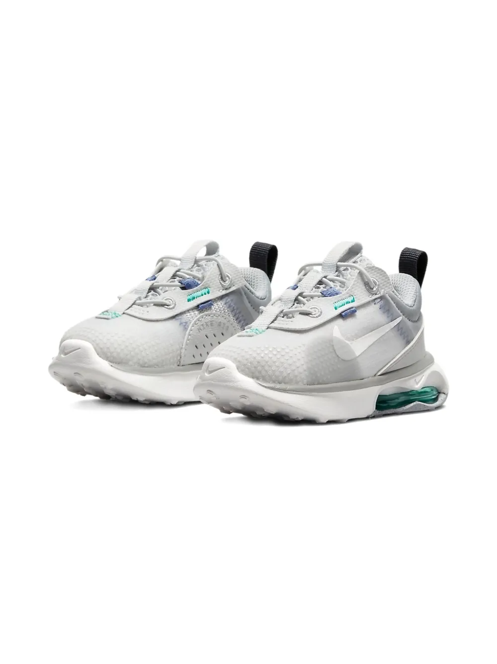 Nike Kids Air Max 2021 "Photon Dust Clear Emerald" sneakers Grey