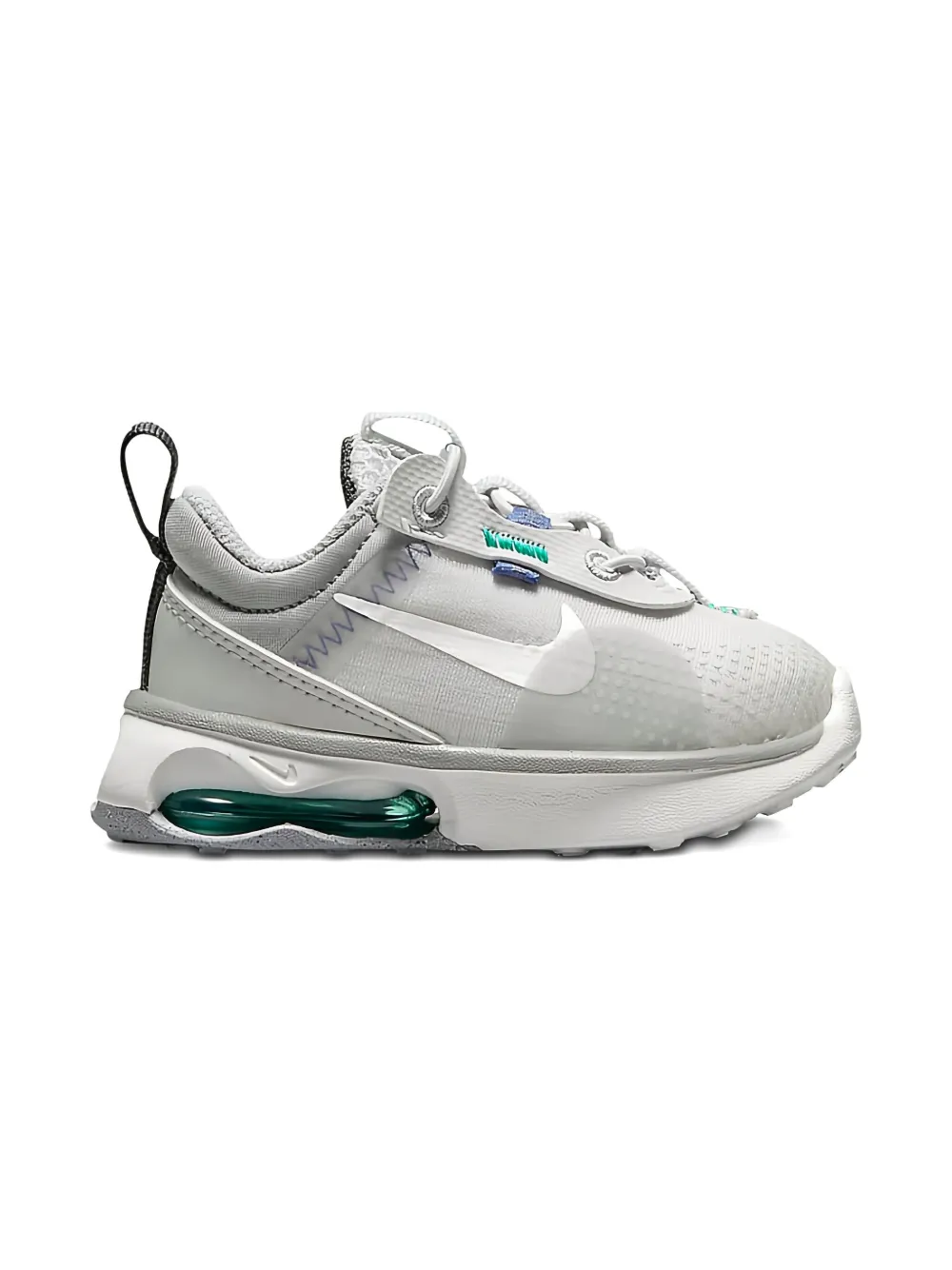 Nike Kids Air Max 2021 "Photon Dust Clear Emerald" sneakers Grey