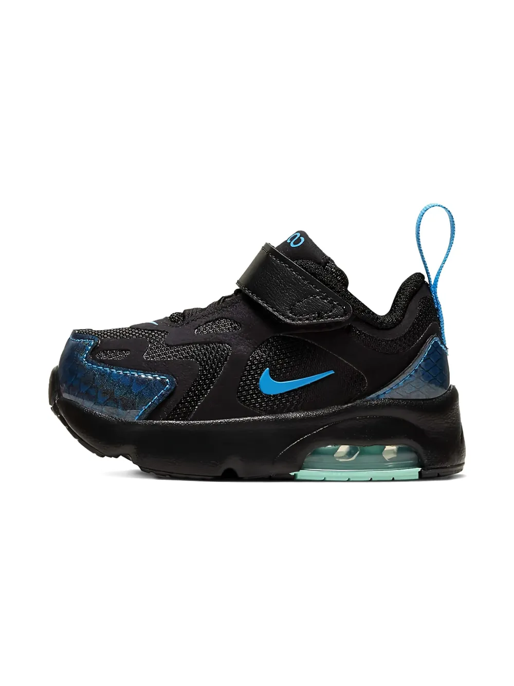 Nike Kids Air Max 200 "Black Aurora" sneakers