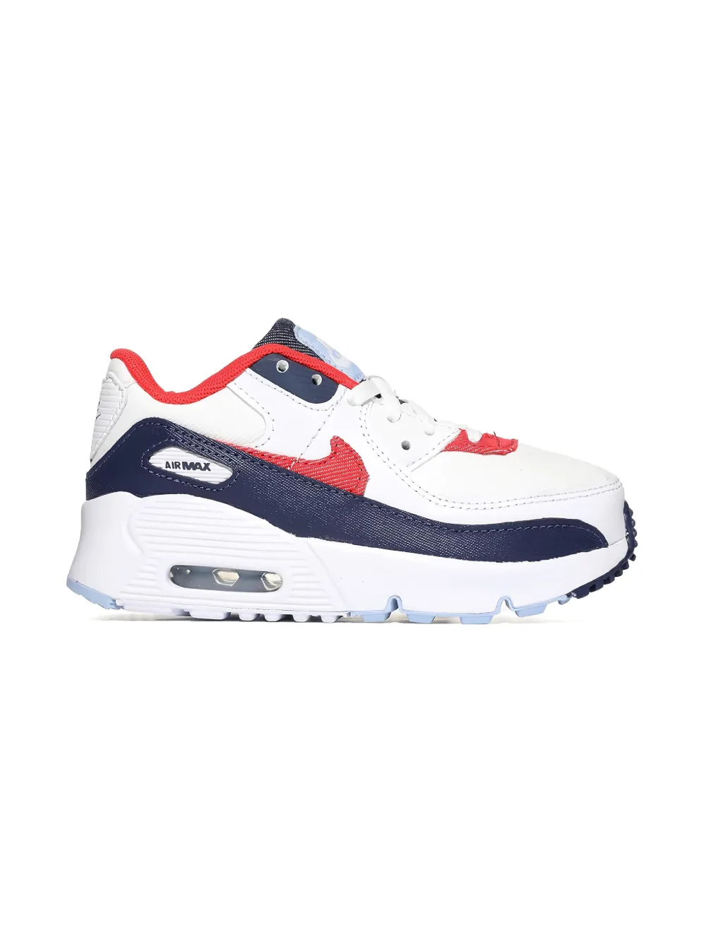Nike Kids Air Max 90 "USA Denim" sneakers White