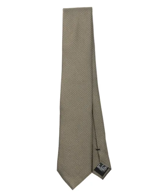 BOSS corbata con motivo en jacquard