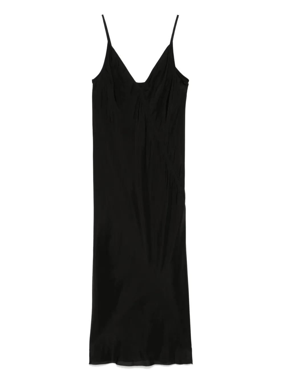Rick Owens vestido midi estilo slip-on | negro | Image 1