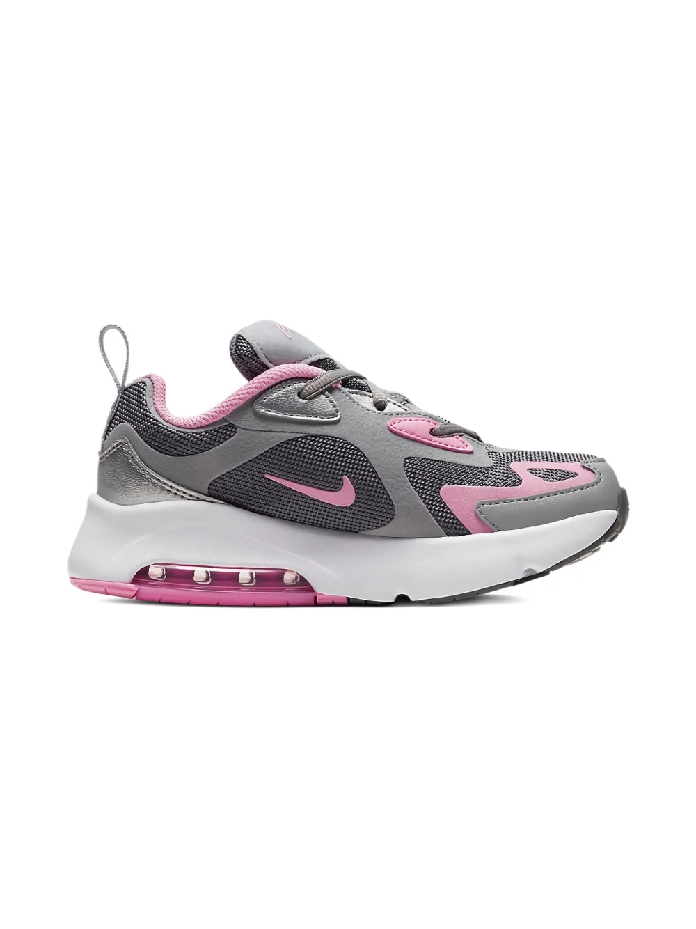 Nike Kids Air Max 200 "Smoke Grey Pink" sneakers