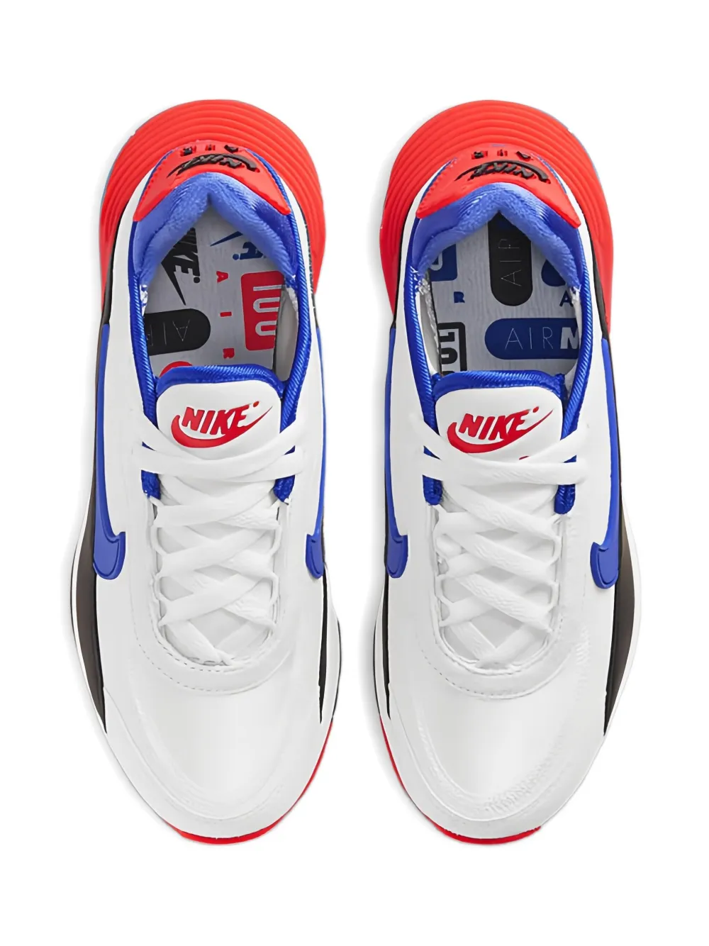 Nike Kids Air Max 2090 trainers - Summit White/Black/Bright Crimson/Sapphire