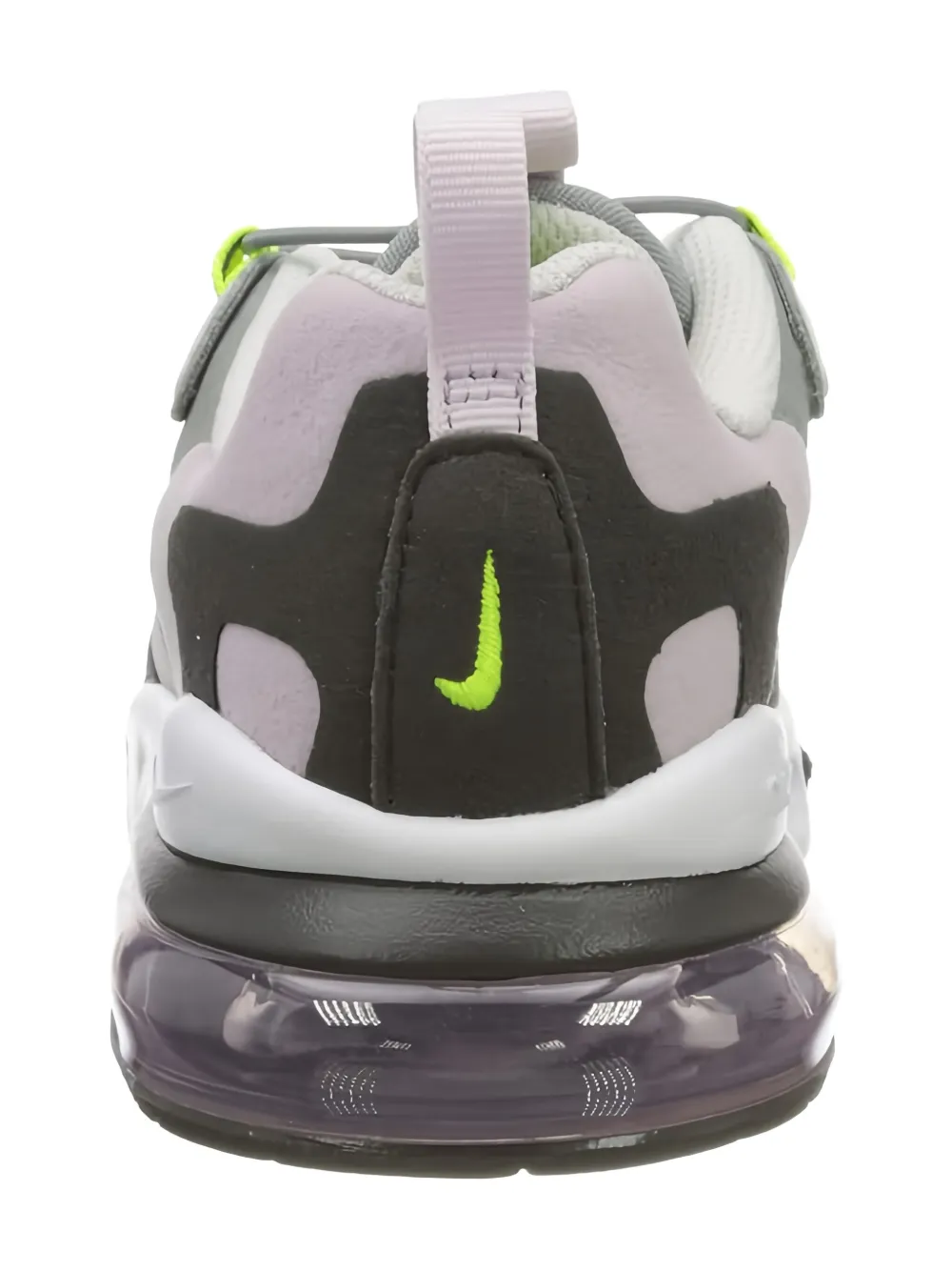 Nike Air Max 270 React "gunsmoke/aurora" Sneakers In Black