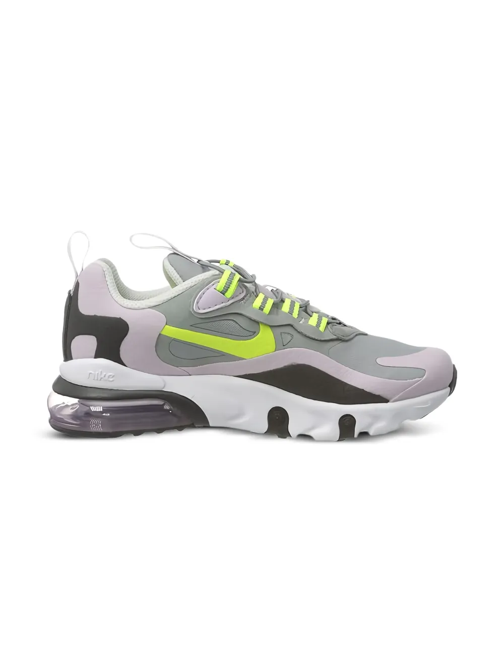 Nike Kids Air Max 270 React "Gunsmoke/Aurora" sneakers | Grey | Image 1