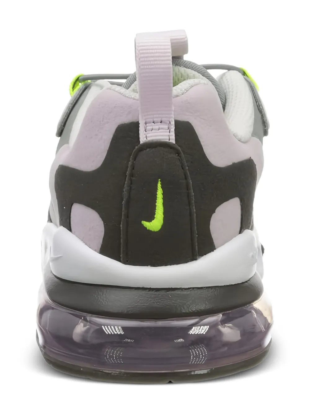 Nike Kids Air Max 270 React "Gunsmoke Aurora" sneakers Grey
