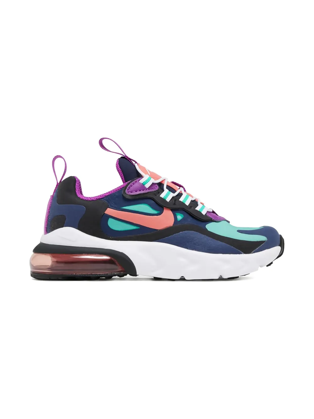 Nike Kids Air Max 270 React "Blue Void" sneakers