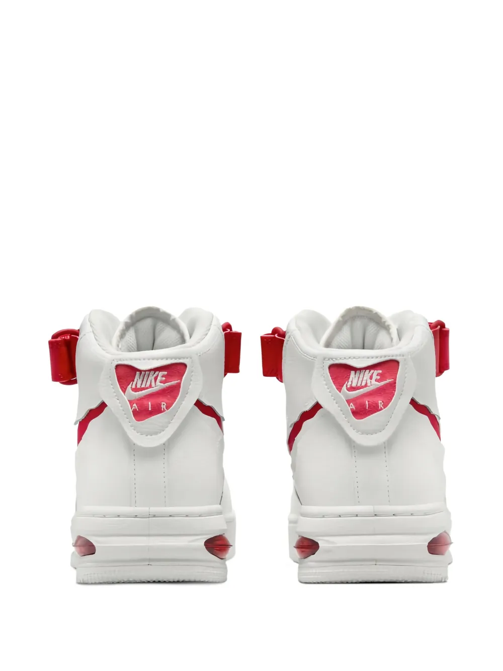 Nike Air Force 1 Mid Evo "Summit White University Red" sneakers