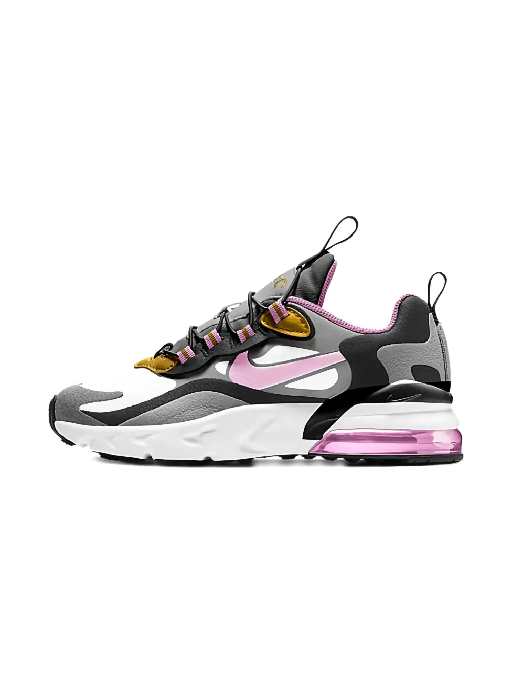 Nike Kids Air Max 270 Rt "Particle Grey/LT Arctic Pink" sneakers - グレー Nike Kids Air Max 270 Rt "Particle Grey/LT Arctic Pink" sneakers - グレー