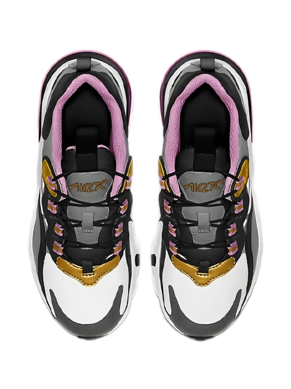 Nike Air Max 270 Rt "particle Grey/lt Arctic Pink" Sneakers In Gray