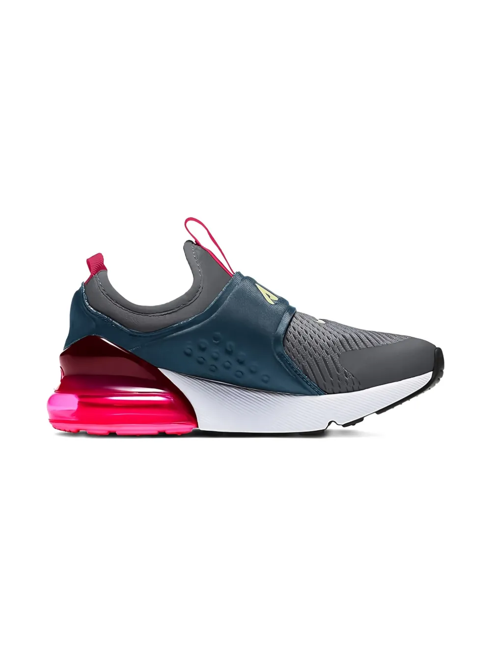 Nike Kids Air Max 270 Extreme "Iron Grey/Life Lime/Deep Ocean" Nike Kids Air Max 270 Extreme "Iron Grey/Life Lime/Deep Ocean"