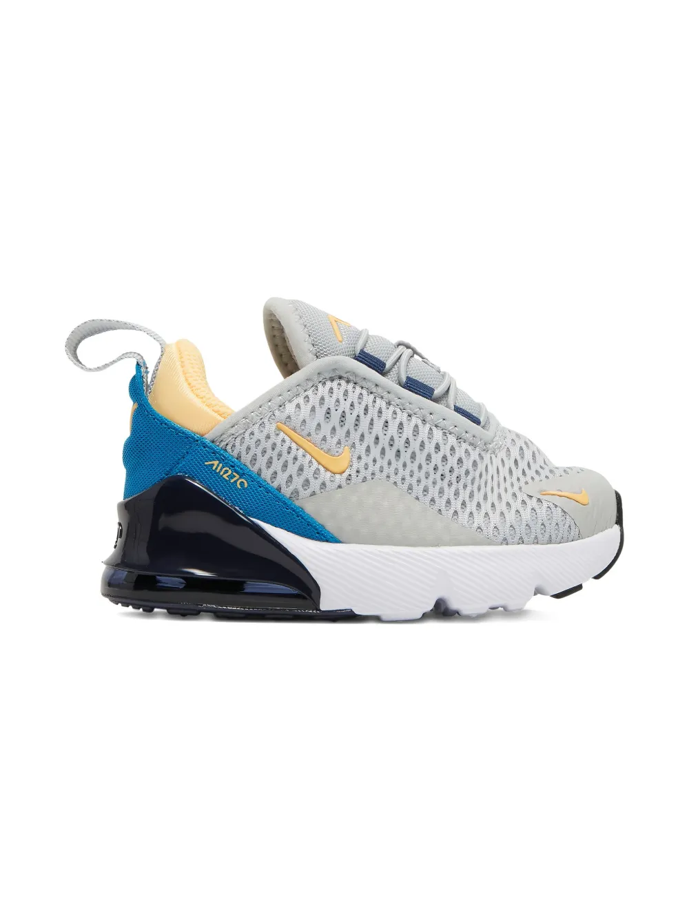 Nike Kids Air Max 270 "Grey Fog Midnight Navy" sneakers