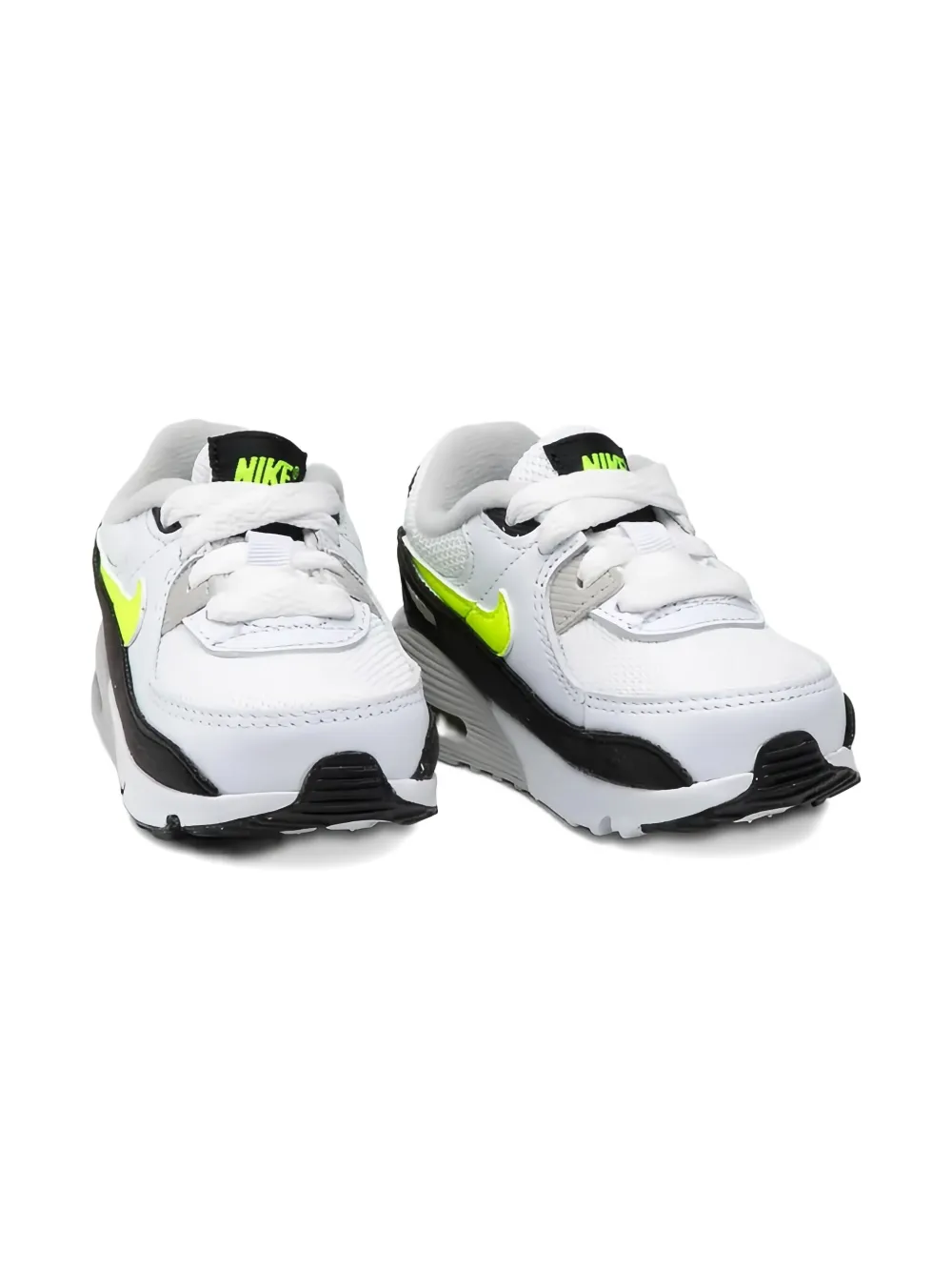 Nike Kids Air Max 90 "White Hot Lime" sneakers