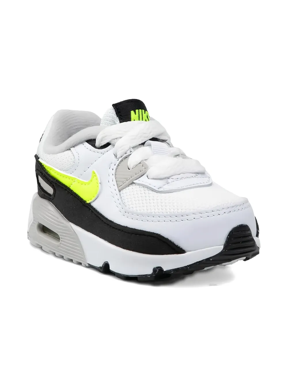 Nike Kids Air Max 90 "White Hot Lime" sneakers