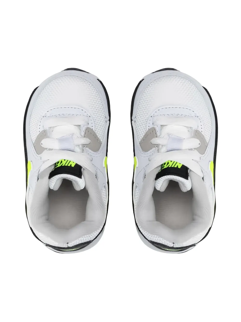 Nike Kids Air Max 90 "White Hot Lime" sneakers