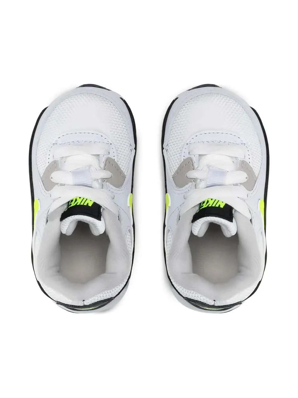 Nike Kids Air Max 90 "White Hot Lime" sneakers