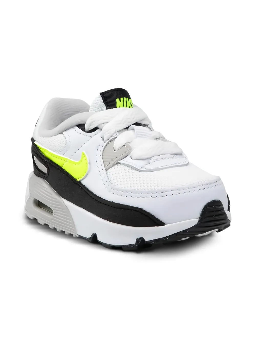 Nike Kids Air Max 90 "White Hot Lime" sneakers