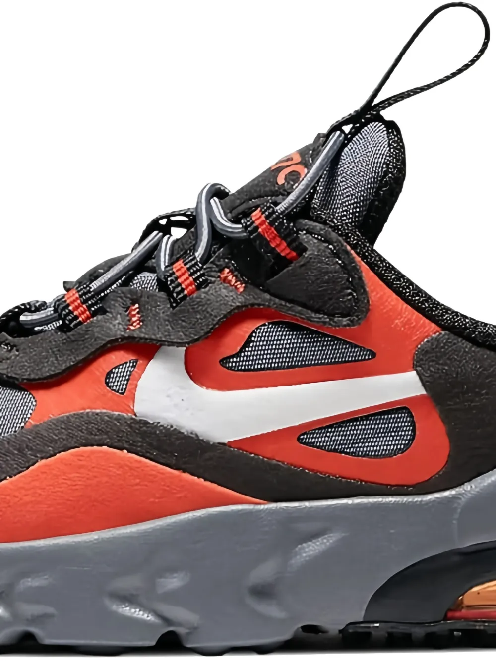 Nike Kids Air Max 270 React "Cool Grey/Cosmic Clay" sneakers | Image 2