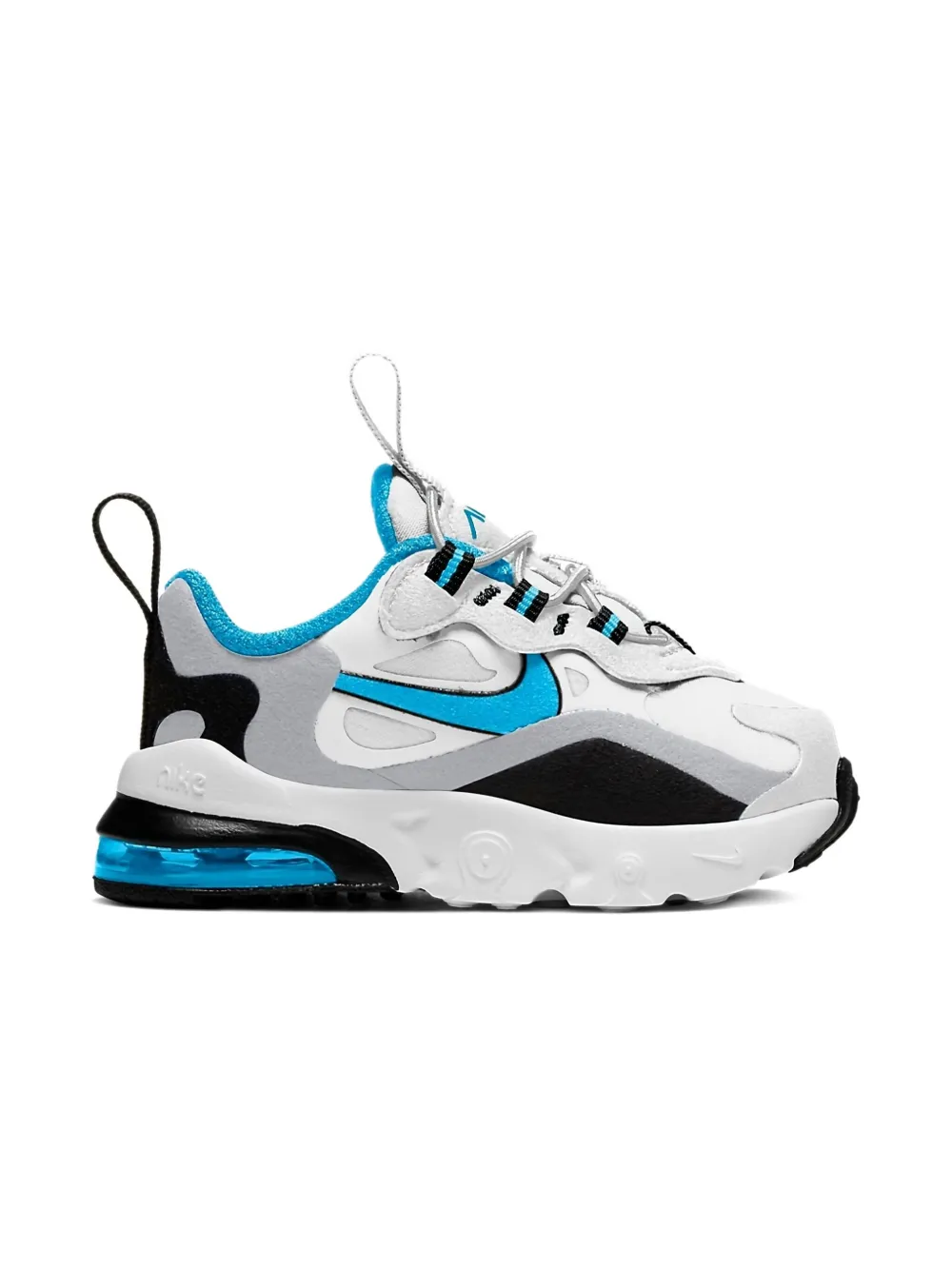 Nike Kids Air Max 270 Rt "White/Laser blue/Wolf grey" - ホワイト Nike Kids Air Max 270 Rt "White/Laser blue/Wolf grey" - ホワイト