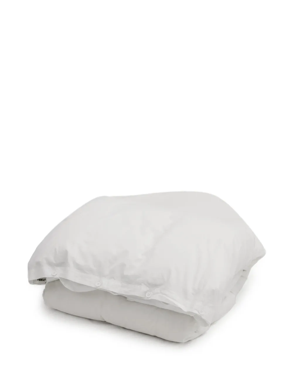 TEKLA Percale duvet cover (200cm x 140cm) | White | Image 1