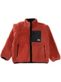 Stüssy reversible fleece jacket - Red