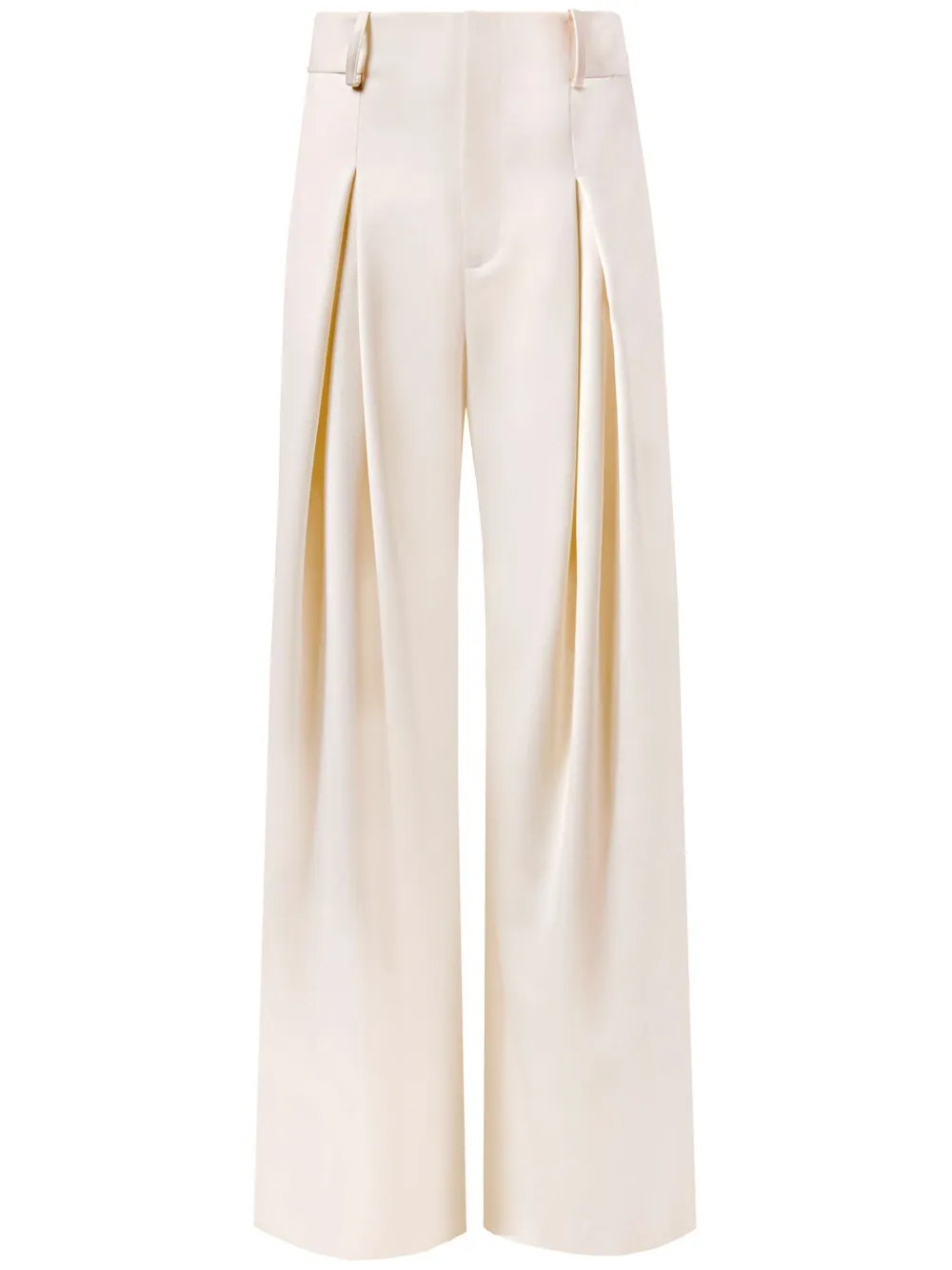 wool palazzo trousers