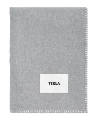 TEKLA ウールブランケット グレー TEKLA ラムウール ブランケット | グレー | FARFETCH JP