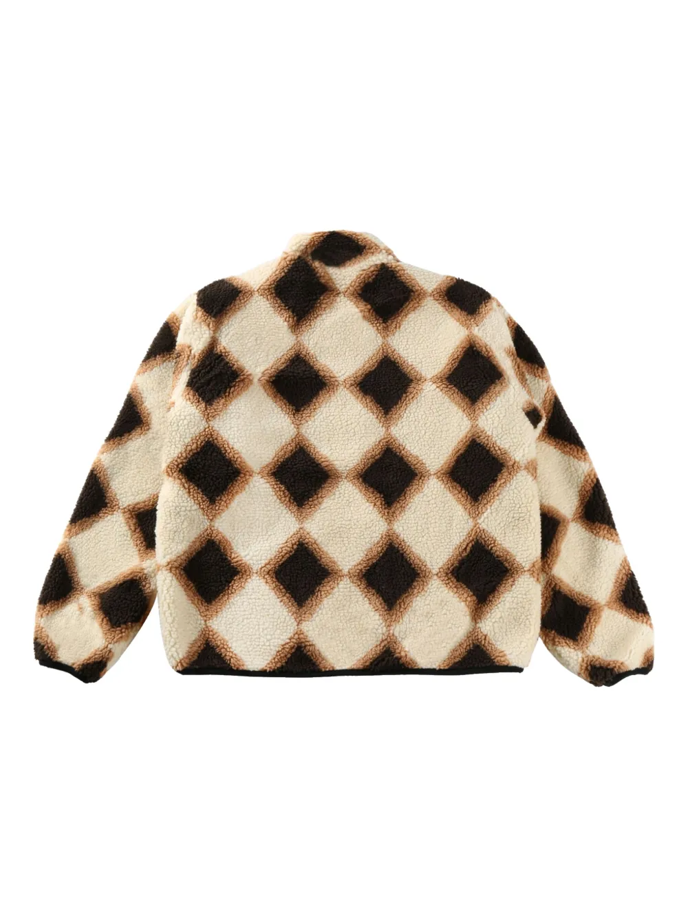 Stüssy diamond-pattern jacket - Beige