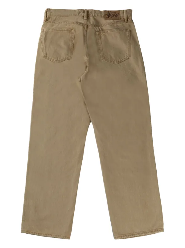 【SATIIIZ】Lac Brown Washing Denim Pants SATIIIZ】Lac Brown Washing Denim Pants SATIIIZ】Lac Brown