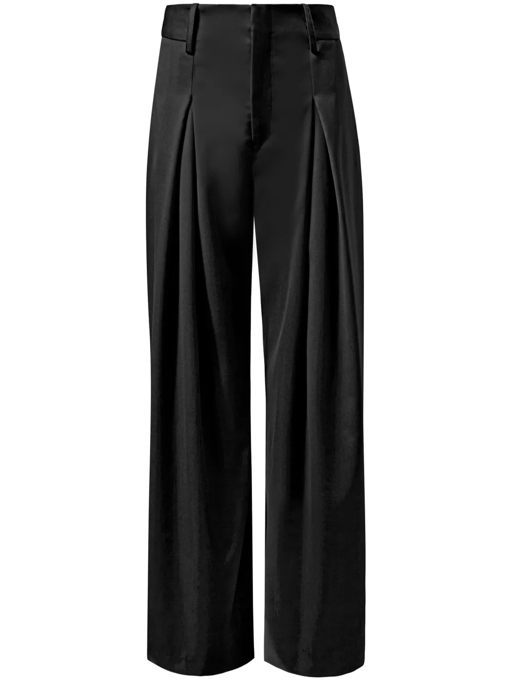 wool palazzo trousers