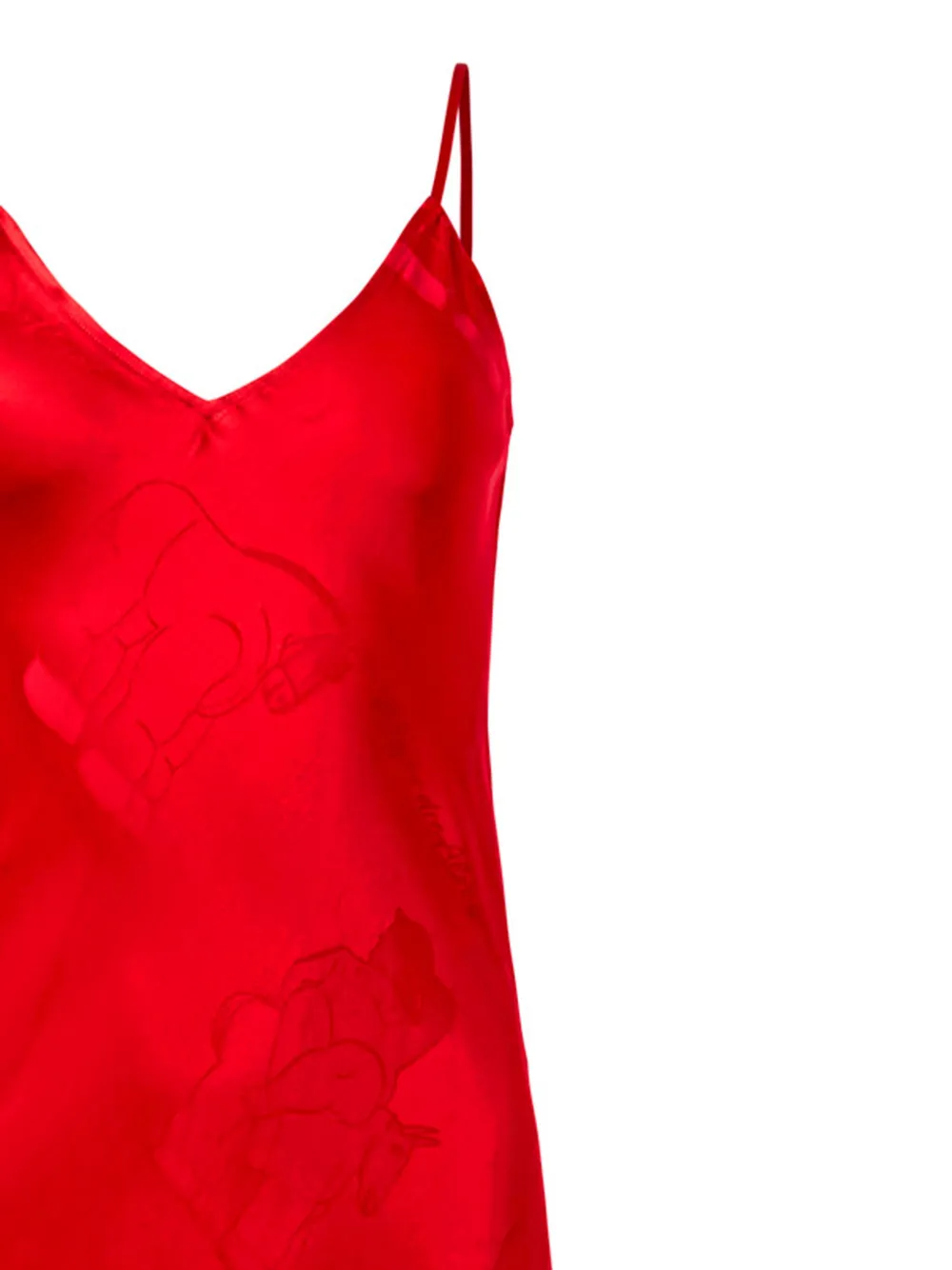 Alejandra Alonso Rojas Bias avondjurk - Rood