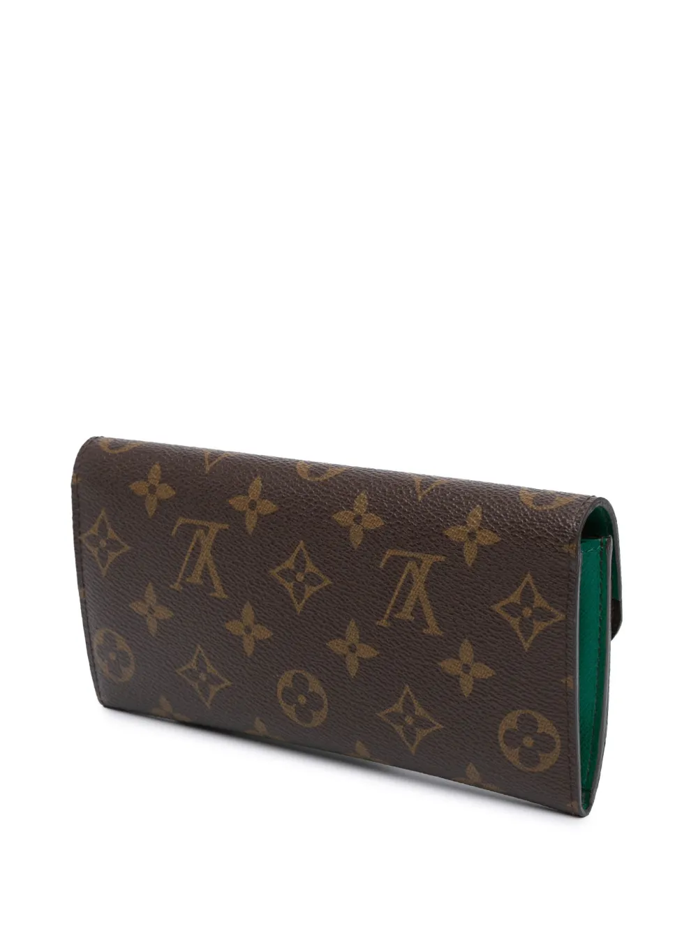 Louis Vuitton Pre-Owned 2013 Monogram Emilie Wallet lange portemonnee - Bruin