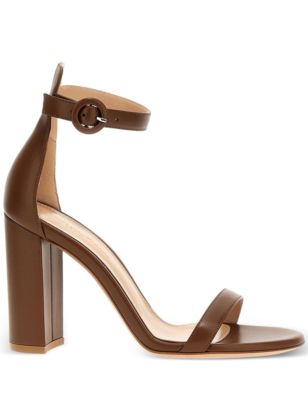 Gianvito Rossi 95mm Gaeta sandals Brown