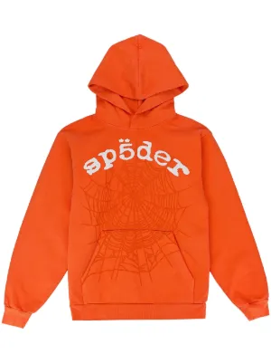 SP5DER X-Ray Hoodie | Red | FARFETCH