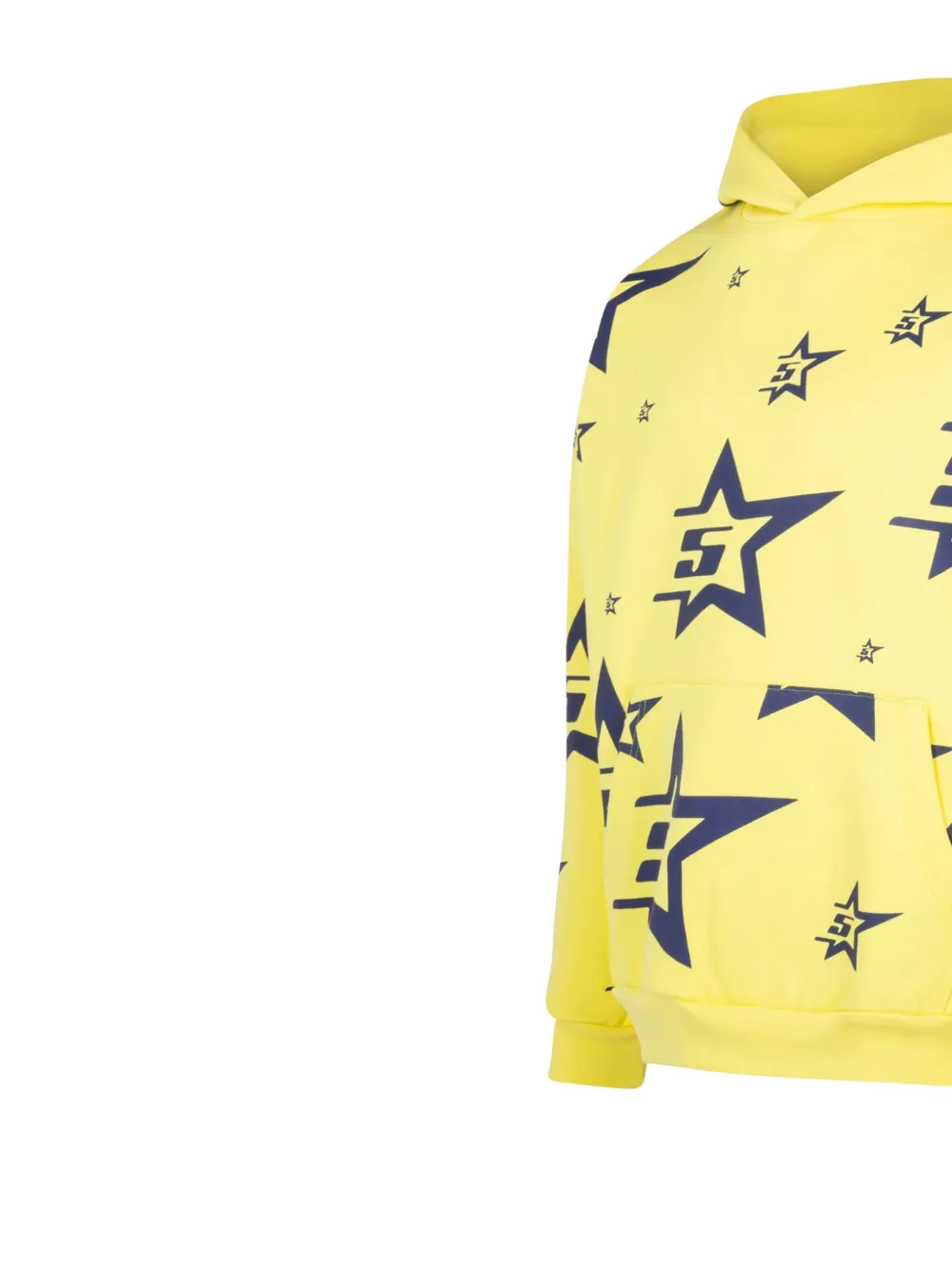 SP5DER 5Star hoodie Geel