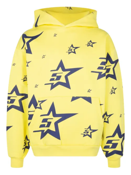 SP5DER hoodie 5Star - Jaune - SP5DER - Modalova