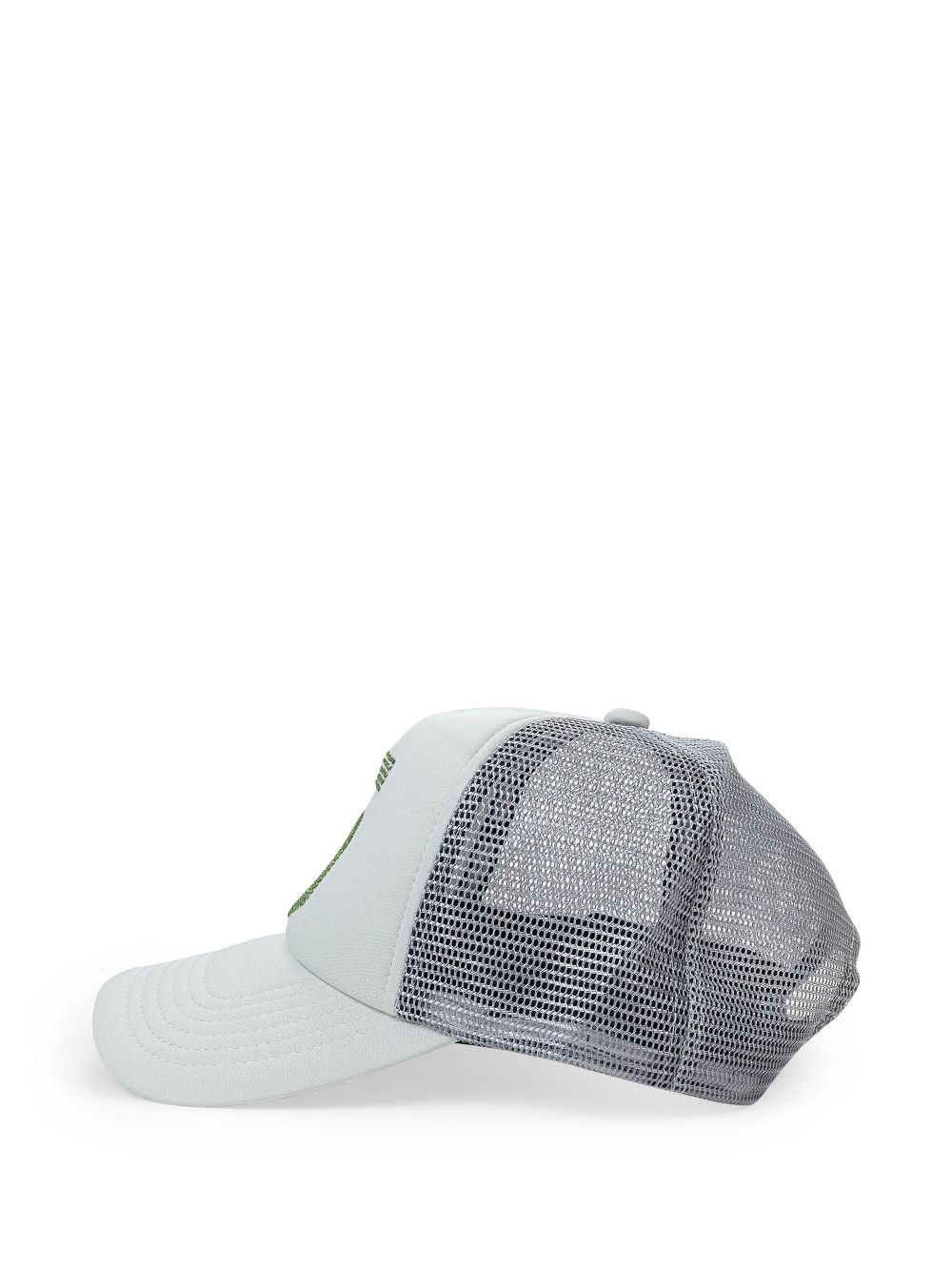 SP5DER logo-studded cap - Grey