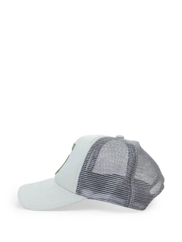 SP5DER logo-studded Cap | Grey | FARFETCH JO