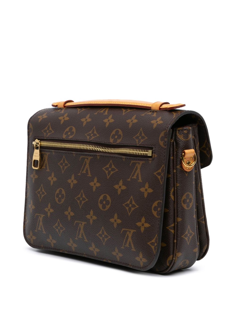 Louis Vuitton Pre-Owned 2016 Monogram Pochette Metis boekentas - Bruin